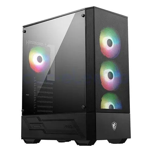 MSI MAG FORGE 112R unité centrale Midi Tower Noir, Transparent – DIVERS