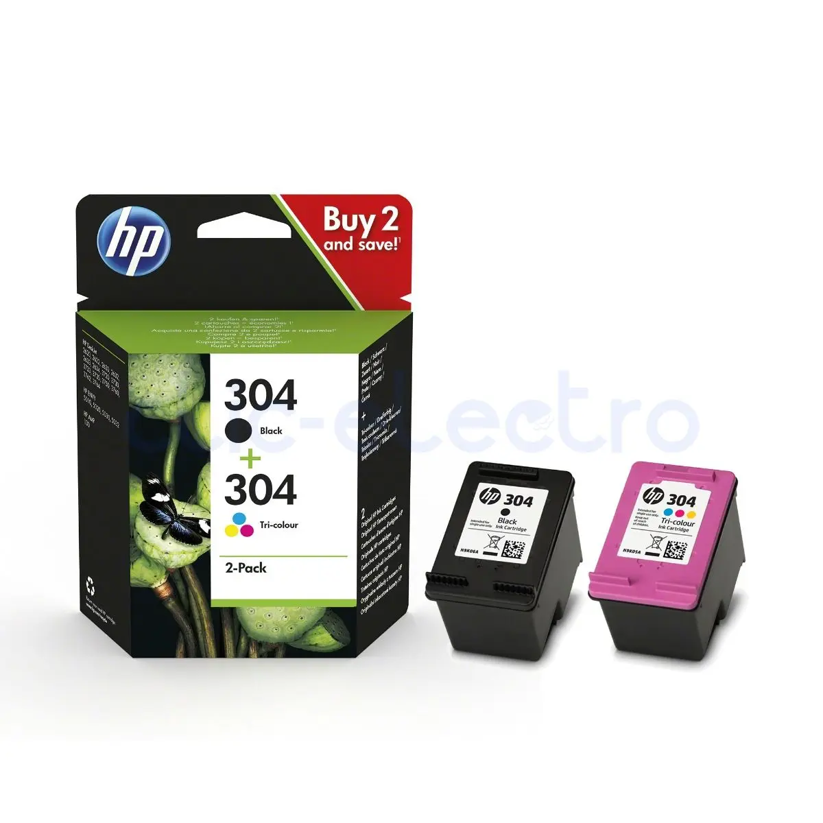 HP 304 cartouche d'encre noire conçue par HP, noir – HP