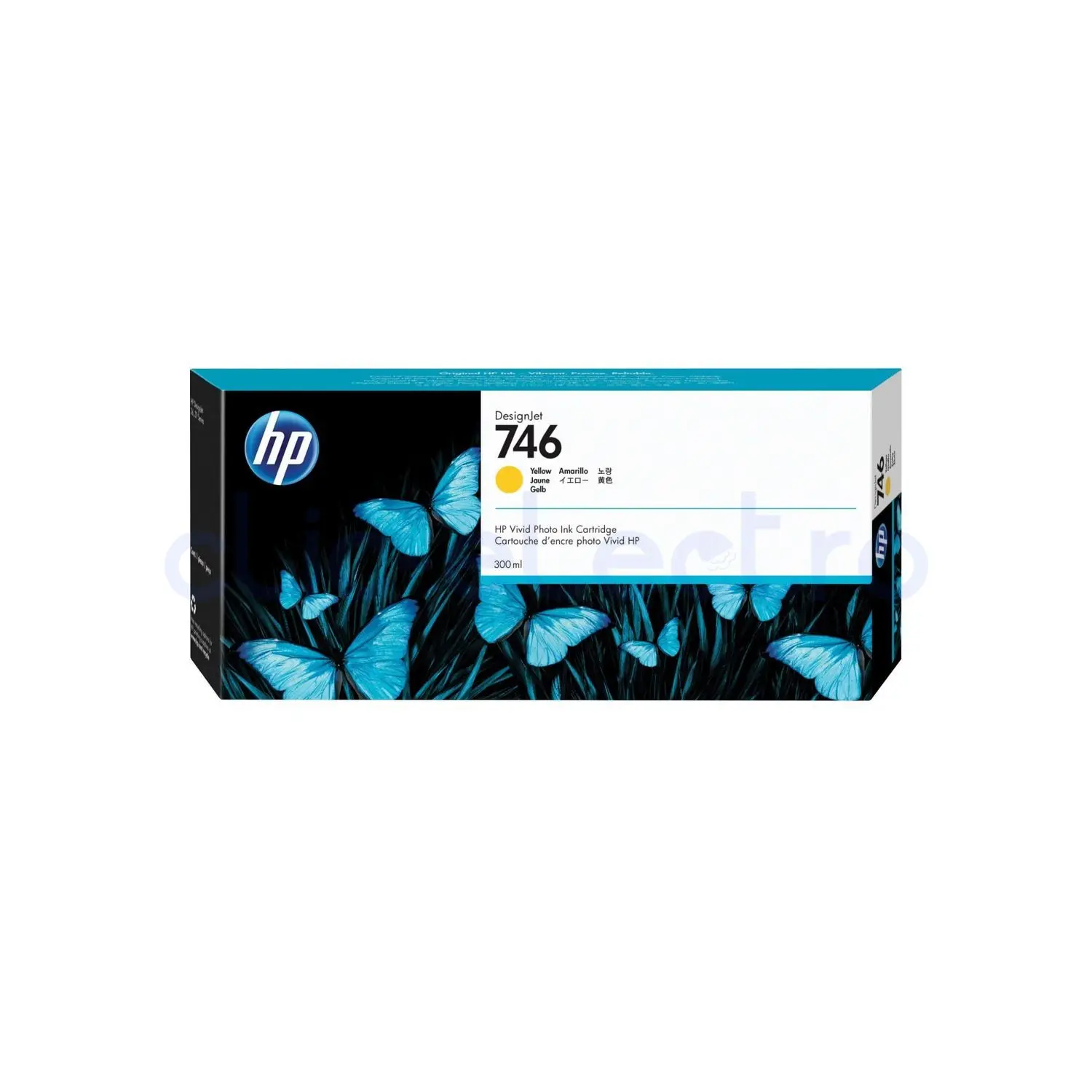 HP Cartouche 746 rouge chromatique 300 ml – HP