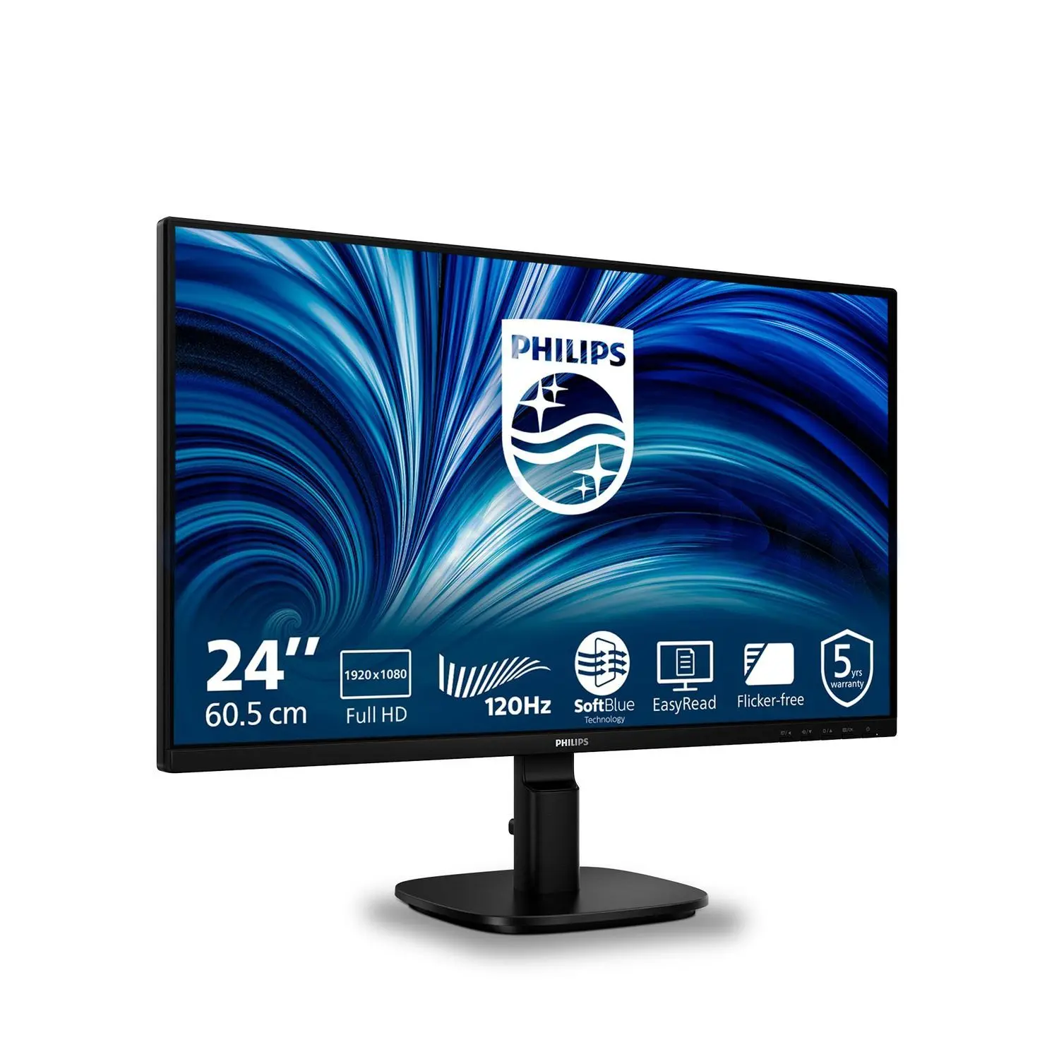 PHILIPS 23.8p 1920x1080 120Hz IPS PEAKERS DP HDMI 300cd/m2 – PHILIPS