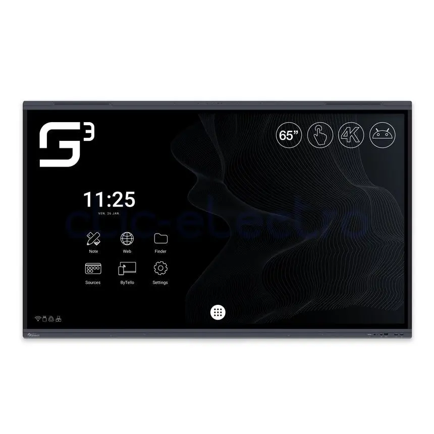 65" -SuperGlass Essential Android 14 EDLA - 8Go/64Gb A53+A72 3Y – SPEECHI