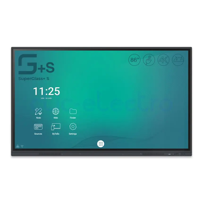 86" SuperGlass Essential Android 14 EDLA 8Go/64Gb 3Y – SPEECHI