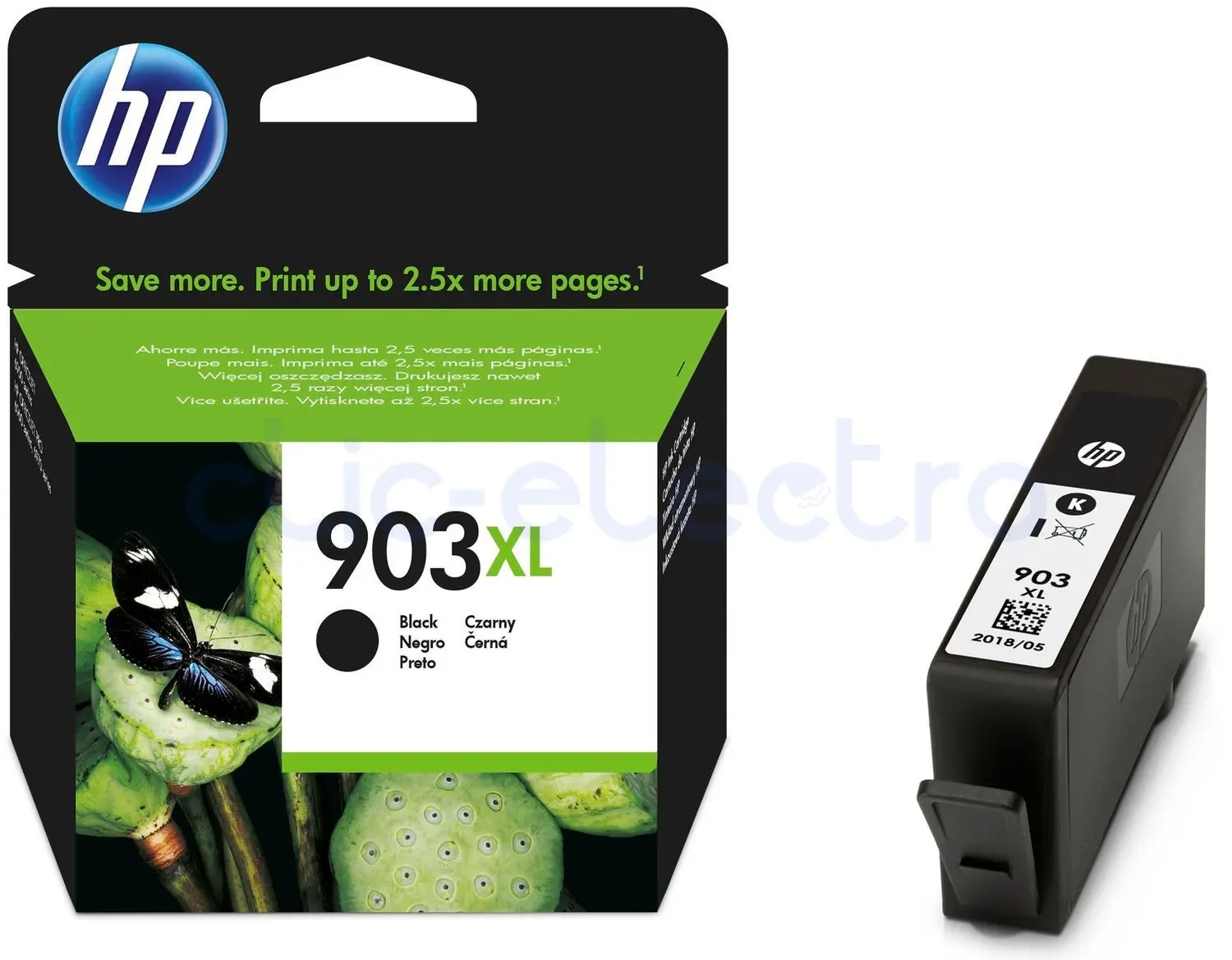CRT HP 903XL - Noire - 21.5 ml – HP