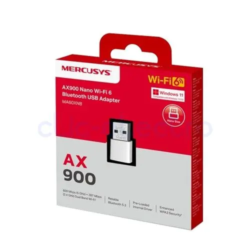 TP-LINK AX900 Nano Wi-Fi 6 Bluetooth 5.3 USB Adapter - Image 1