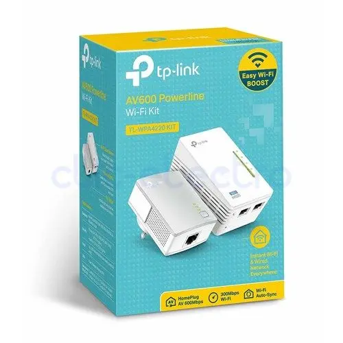 TP-LINK Kit 2 CPL AV600 + WiFi N 300 Mbps – TP-LINK