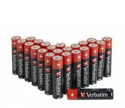 Verbatim Pile AA / LR6 Alcaline - Boîte de 10