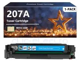 HP 207A Cyan LaserJet Toner Cartridge