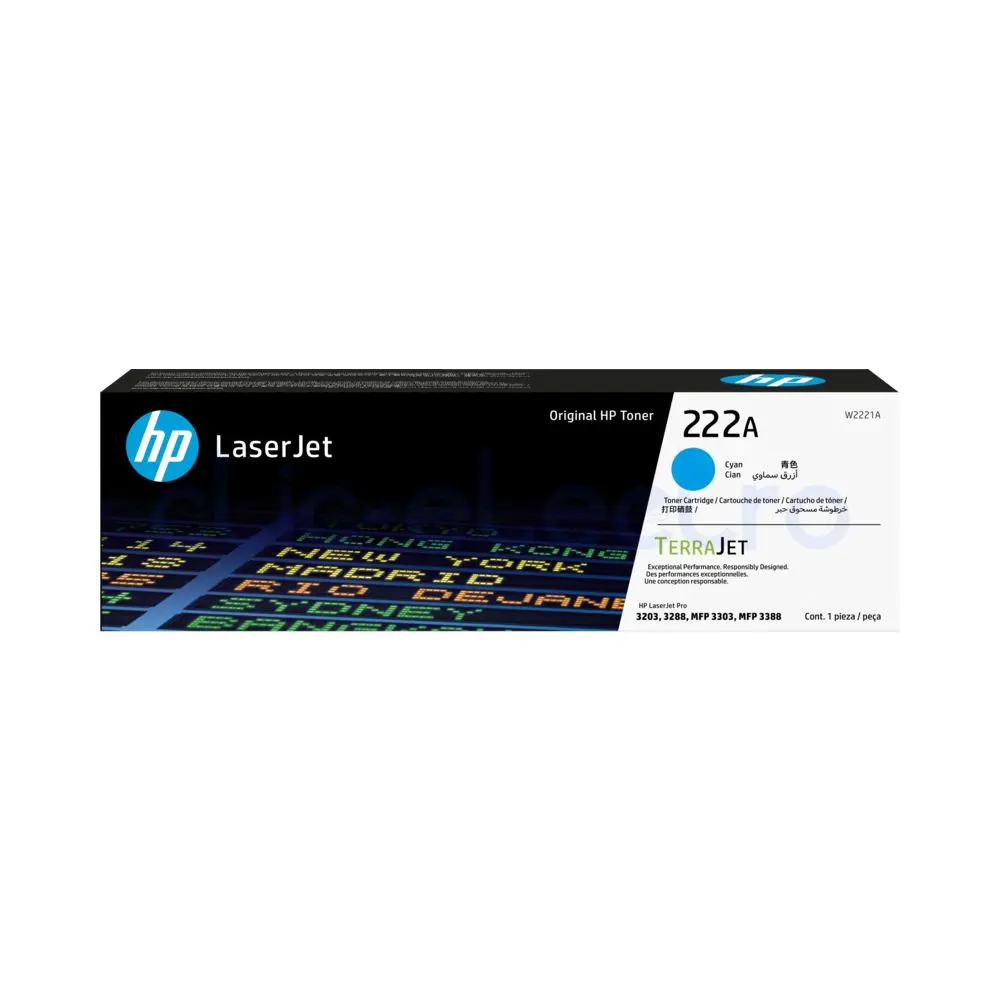 HP Toner 222A Cyan 1200 pages – HP