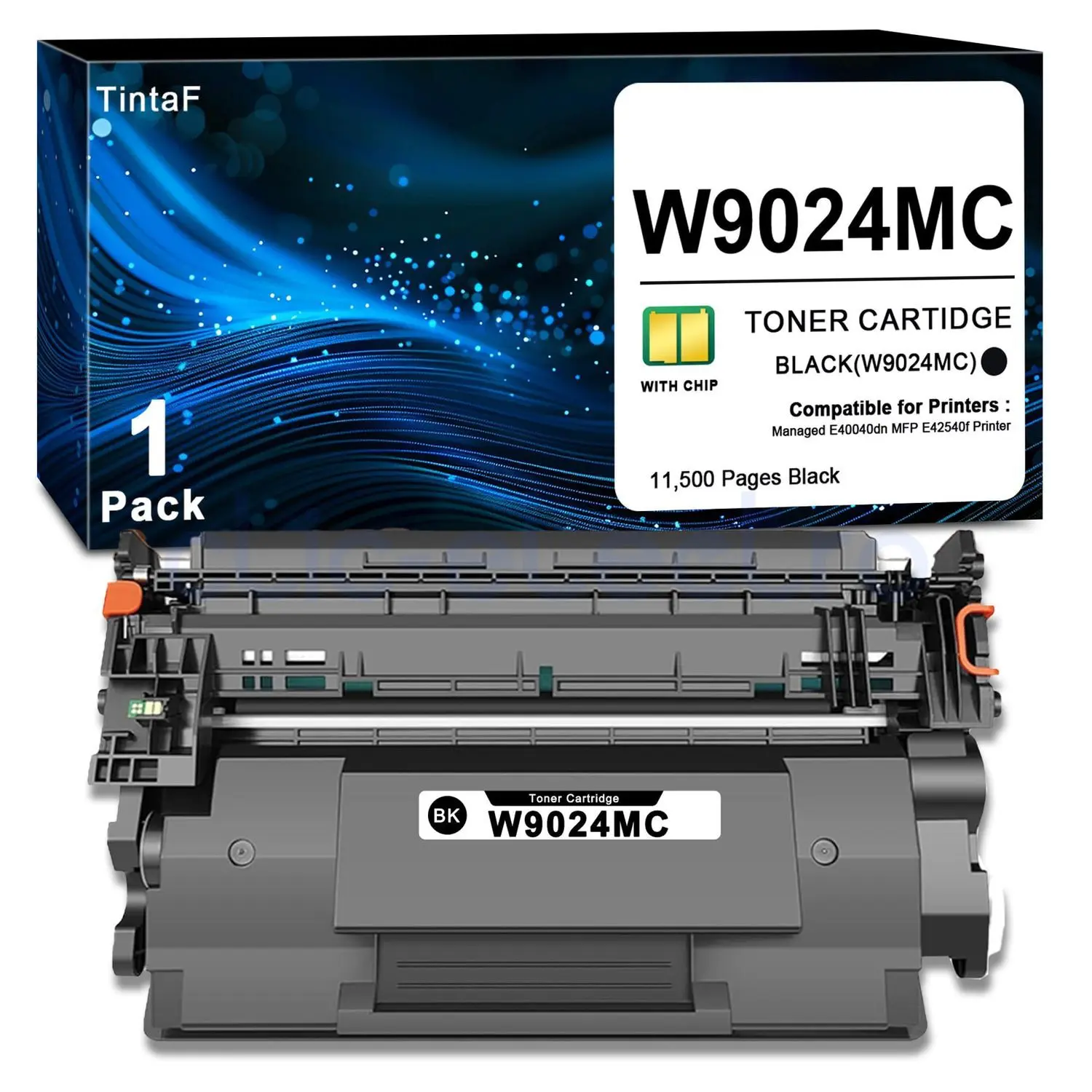 HP W9024MC Toner Noir - 11 500 pages - E400** - E425** – HP