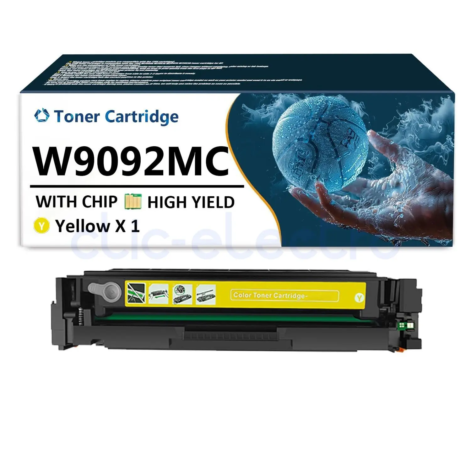 HP W9091MC Toner Cyan 6900 pages E450 E475 – HP