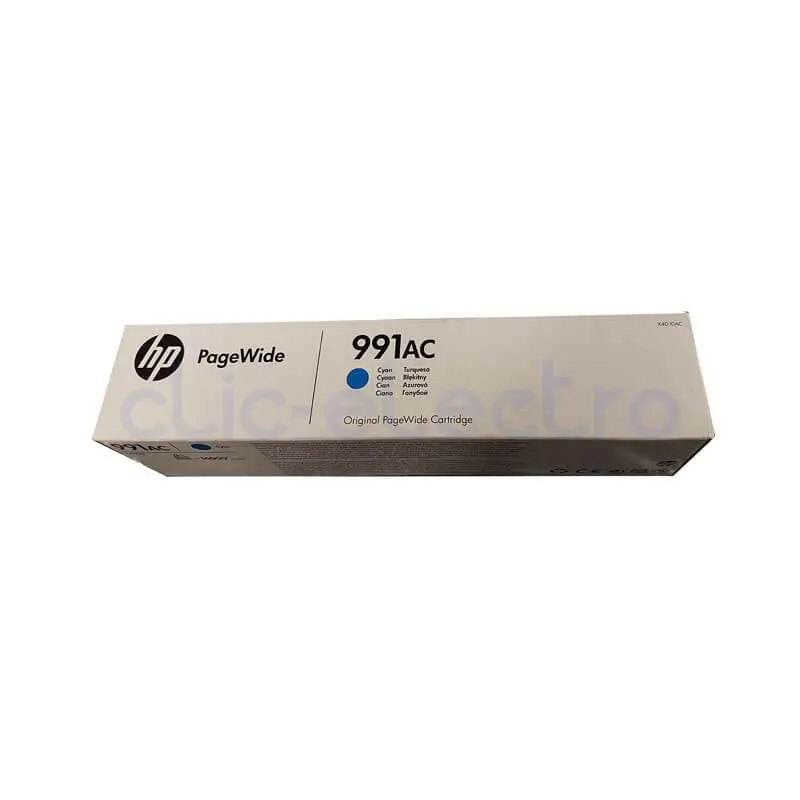 HP991AC CRT Cyan Contract PageWide - P77** - P75** – HP