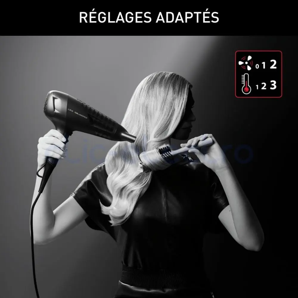 SECHE CHEVEUX X KARL LAGERFELD – CALOR