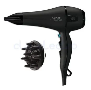 CALOR Sèche-cheveux Pro AC 2100W avec diffuseur – CALOR