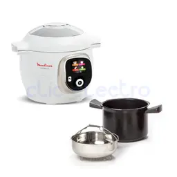 Multicuiseur Cookeo+ 180 recettes Blanc